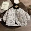Chaqueta de Forro Polar Estilo Bosque para Niñas Ropa de Invierno para Niños Chaqueta de Algodón Acolchada para Bebé Ropa de Invierno Temprano