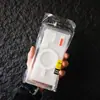 Funda Magnética Transparente para Teléfono Adecuada para Samsung S26Ultra S25Plus Cubierta Protectora Acrílica de Alta Transparencia Transfronteriza A57
