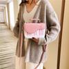 Bolsa Cuadrada Pequeña de Moda de Venta Caliente Transfronteriza Bolso de Mujer Nuevo Bolso de Hombro PU con Notas de Piano Bolso Cruzado Dulce Portátil para Mujer