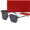 Novos óculos de sol masculinos e femininos moda casual óculos de sol viagem dirigindo óculos de sol 23037