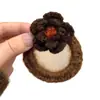 Elástico de Cabelo de Veludo de Alta Qualidade com Pom-Pom, Novo Estilo 2026, Elástico para Coque com Laço, Scrunchie de Ursinho Delicado para Mulheres
