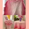 Manta Bouquet Degradê em Pó Kit de Material DIY Feito à Mão Presente Criativo Dobradura Lírio Rosa Flor Fazendo Tecelagem
