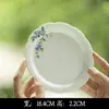 Serie de Juego de Té Pintado a Mano de las Dinastías Tang y Song, Juego de Té Kung Fu para Uso Doméstico, Incluye Gaiwan, Tetera, Tazas de Té, Posavasos, Recipiente para Té y Colección de Cuchara para Té