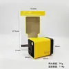 Cargador Rápido Transfronterizo de Nitruro de Galio de 80W Adecuado para Android y Apple Cabezal de Carga Doble Puerto A+C Cargador para Teléfono Móvil