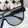 Gafas de sol de montura grande de una sola pieza moda mujer marrón fotografía callejera gafas de sol aviador hombre moderno red social gafas de sol para fotografía callejera venta al por mayor