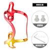 Atacado Bicicleta Chaleira de Água Rack Colorido Gradiente Liga de Alumínio Chaleira de Água Rack de Copo de Água de Equitação Rack de Chaleira de Água de Uma Peça