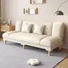 Sofá-Cama Dobrável Multifuncional Simples para Apartamento Pequeno Sala de Estar Quarto de Aluguel Pessoa Preguiçosa Sofá-Cama Dupla Utilização Integrada