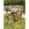 Cadeira de Bambu Pequena Grande Cadeira de Bambu Banco de Bambu Mesa Feita à Mão Mesa de Chá Cadeira de Lazer Infantil Cadeira de Computador para Adultos Cadeira com Encosto Cadeira de Braço Banco de Bambu