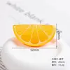Accesorios para Joyería DIY Resina Juguetes de Comida Rodajas de Fruta Simulación Pegamento de Crema Imanes para Refrigerador Pegatinas para Fundas de Teléfono Accesorios