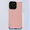La nueva carcasa blanda de veta vertical es adecuada para iphone15promax dos colores ojos de ángel 14 cuatro esquinas 13 protección 12 juegos de 11 cuero