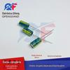 Capacitor eletrolítico de alumínio de inserção direta 160V10UF 10UF160V volume 5x11mm verde dourado capacitor eletrolítico de longa vida