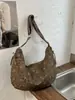 Bolso elegante con estampado de leopardo para mujer 2026 nuevo de moda versión coreana estilo universitario bolsa de mano bolso de mano de gran capacidad informal bolso de hombro