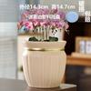 Vaso de Flores Cerâmico Estilo Ins Nórdico fosco simples para interior Phalaenopsis tulipa verde vaso grande para plantas verdes