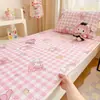 Cubrecama acolchado 100% algodón para dormitorio estudiantil, apto para todas las estaciones, sábana de cama individual 100% algodón, colchón antideslizante 90x190 colchón delgado