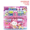 Yiyan conejito rosa mini cabaña tienda de venta de helados habitación de conejito cocina casa de juegos para niñas juguetes