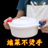 Protetores de Dedo Isolados de Silicone para Uso na Cozinha, Luvas Anti-Escaldamento Espessas Resistentes a Altas Temperaturas, Clipes para Forno de Micro-ondas, Isolados e Anti-Escaldamento