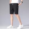 Shorts de Verano Delgados de Seda Helada para Hombre, Shorts de Playa de Secado Rápido, Pantalones Tres Cuartos, Shorts Deportivos Holgados, Shorts Casuales de Moda