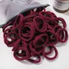 Accesorios para el cabello infantiles de AliExpress color caramelo anillo para el cabello de nailon para niños accesorios regalo pequeño tocado anillo para el cabello 816