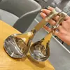 6 cucharas de acero inoxidable con mangos largos, engrosadas para servir sopa, gachas y papilla de arroz, uso doméstico, con cabezales de cuchara profundos, cucharas para sopa anti-quemaduras, cucharas pequeñas para colgar