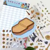 Pegatinas de Paisajismo Estéreo Micro Tienda de Mascotas Cabaña Rompecabezas DIY Decoración de Dibujos Animados Pegatinas Impermeables Transfronterizas Venta al por Mayor