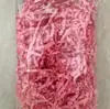 Fabricante Paquete Pequeño Papel Triturado Color Kraft Ondulado Relleno para Caja de Regalo de Vino Tinto Cosméticos Rafia Arrugada