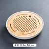 Mesa de Té Japonesa Casual para el Hogar Melamina Bandeja de Té Pequeña Juego de Té Moderno Kung Fu Bandeja Mini de Bambú