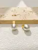 Pendientes de Bola de Metal Sencillos y de Alta Gama, Pendientes de Lujo Ligero, Pendientes Versátiles para Mujer