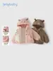 Sudadera Jerry Baby para Niños 2026 Invierno Nuevo Ropa de Felpa para Niños Ropa Cálida de Invierno Tops para Niñas