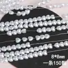 Cientos de cuentas de cuerno de melocotón con forma aleatoria perlas barrocas de imitación accesorios de joyería de amor de varios tamaños materiales