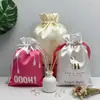 Bolsa de Cetim com Cordão, Bolsa com Cordão para Instrumentos, Copo Menstrual, Bolsa com Cordão para Armazenamento de Contas, Bolsa de Tecido de Cetim