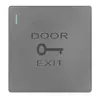 Panel de interruptores de control de acceso oculto tipo 86, reinicio automático, botón de puerta pequeño, botón de puerta comunitaria, interruptor de timbre