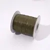 Hilo de Cera Coreano de 0.5-2.5mm Cuerda de Cera Cuerda para Collar Pulsera Cuerda de Imitación de Cuero Cuerda Trenzada Hecha a Mano para DIY Accesorios