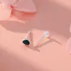 Brincos de Prata Pura S999 Abacate para Mulheres, Design de Nicho, Atmosféricos e Luxuosos, Estilo Delicado e Simples, Dropshipping Disponível