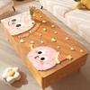Mesa de Centro de PVC de Dibujos Animados Mantel de Mesa Impermeable y a Prueba de Aceite Desechable Transparente Vidrio Suave Mantel de Mesa de Comedor Lujo Ligero Alfombrilla de Escritorio de Alto Nivel