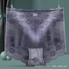 Encaje Explosivo Miel Cintura Alta Tinte de Vientre Cadera Sexy Ropa Interior Japonesa Transpirable Fina Cómoda Bragas para Mujer