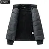 Chaqueta de Plumas de Ganso para Pareja de Hombres y Mujeres, Ligera, Cuello Alto, Cardigan Moderno, Elegante y Adecuada para Uso en Exteriores