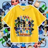 Ropa de mercancía del nuevo juego Animal Hospital, camisetas de manga corta para niños, tops de manga media, modernos