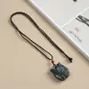 Pingente Tradicional Artesanal Popular da Marca Hexiang para Mulheres, Novo Estilo Chinês Pingente de Paz e Segurança Acessório, Fabricado Personalizadamente na Fábrica para Homens