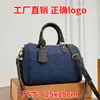 Bolso de Mujer 2026 Nuevo Modelo Textura Piel Genuina Monograma Bolso Almohada Boston Hombro Cruzado Bolso de Mano para Damas