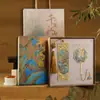 Marcadores de página metálicos estilo chinês personalizados, conjuntos de pequenos presentes culturais e criativos, caixas de presente para o Dia dos Professores, atacado