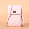 Bolso de mano largo para mujer, cartera para teléfono móvil de gran capacidad, con cierre y cremallera, bandolera pequeña, 2022