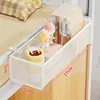 Cesta colgante de mesita de noche Estante colgante de almacenamiento de mesita de noche para dormitorio Balcón Almacenamiento Organizador colgante de cama Estante colgante de almacenamiento