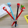 Caneta de gel de silicone de coelho fofo de desenho animado caneta de coelho de orelhas compridas caneta de coelho de desenho animado para estudante assinatura secagem rápida