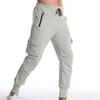 Pantalones Deportivos Casuales para Hombre Transfronterizos Fitness Elásticos Tejidos de Nailon Ajustados para Correr Entrenamiento Pantalones Cónicos para Hombre