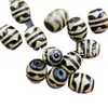 Cuentas para Accesorios de Joyería: Diente de Tigre Amarillo, Cuenta Dzi, Cuentas Sueltas de Jade, Cuentas Cilíndricas Doble Diente de Tigre, Pulsera Lezi