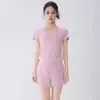 Ropa de Yoga Transpirable con Empalme de Malla de Nuevo Estilo, Top Moldeador de Cintura, Conjunto de Ropa Deportiva Fitness para Entrenamiento de Pilates