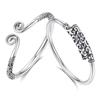 Pulseira de Prata Banhada Estilo TikTok para o Dia dos Namorados para Mulheres, Três Gerações, Três Vidas, Estilo Jovem, Pulseira Céu Estrelado, Popular Online, Presente para Melhor Amiga, Dropshipping