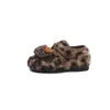 Sapatos de Pelúcia para Meninas 2026 Outono/Inverno Novo Estilo Crianças Solado Macio Forrados com Lã Sapatos Birkenstock Menina Bebê Algodão de Duas Camadas Sapatos Quentes de Algodão