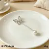 Hebilla ceñidora de cintura para jeans herramienta para ceñir la cintura pasador de cintura pequeño broche anti-exposición broche de flor perla niche