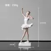Figura de Bailarina de Ballet Cuidadosamente Seleccionada Artesanía Transfronteriza de Resina Escultura de Regalo de Navidad Estética Multifuncional Compatible